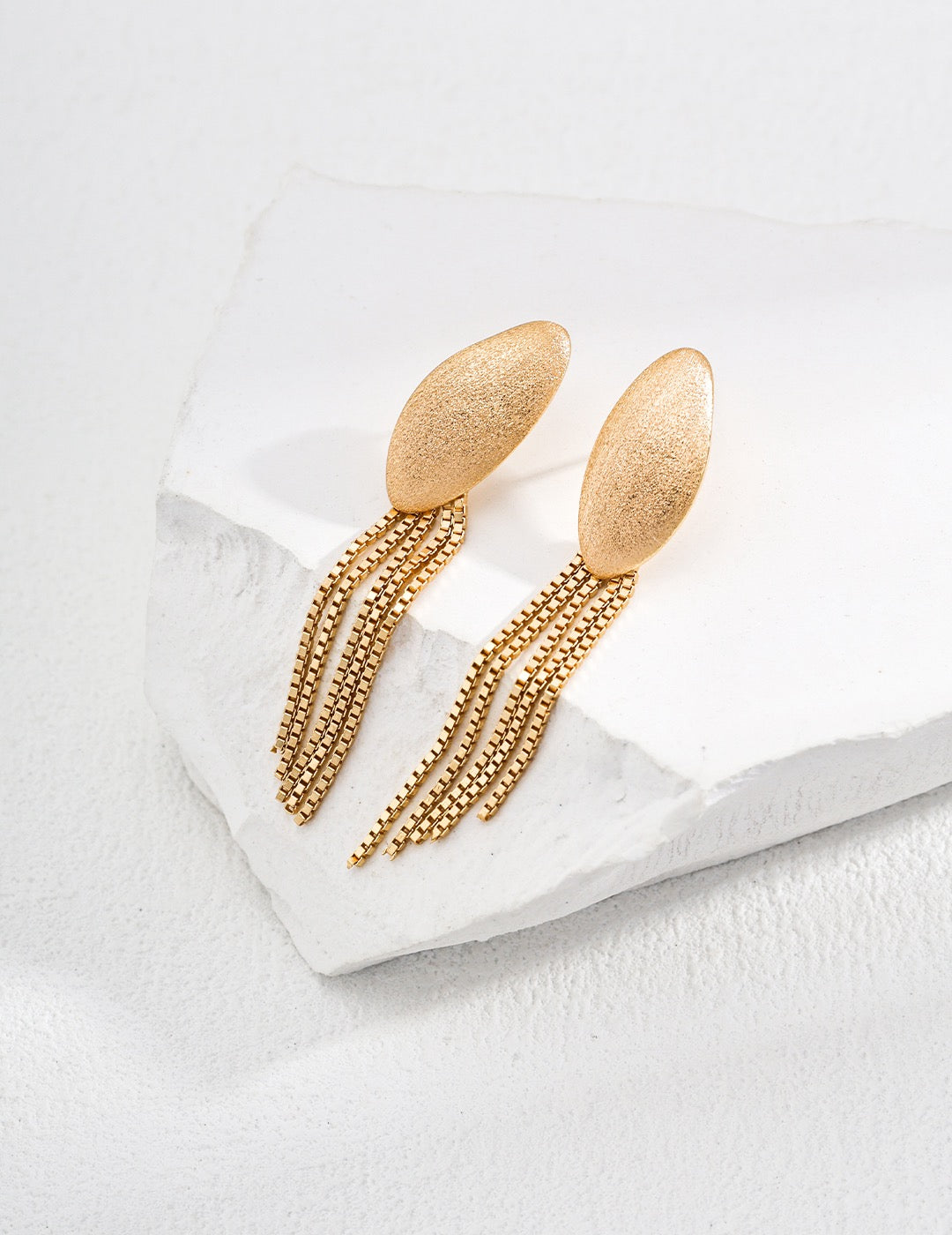 Sterling silver simple earrings