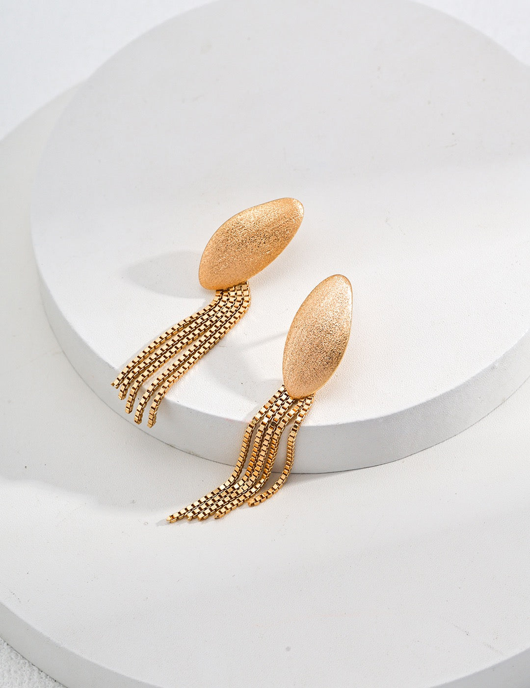 Sterling silver simple earrings